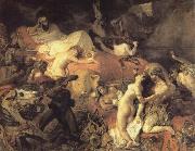 Eugene Delacroix Eugene Delacroix De kill of Sardanapalus Germany oil painting reproduction